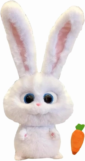 12inch Secret Life Pets Exceed Cute Snowball Rabbit Boss Plush Doll (30cm Snowball Rabbit Boss B)