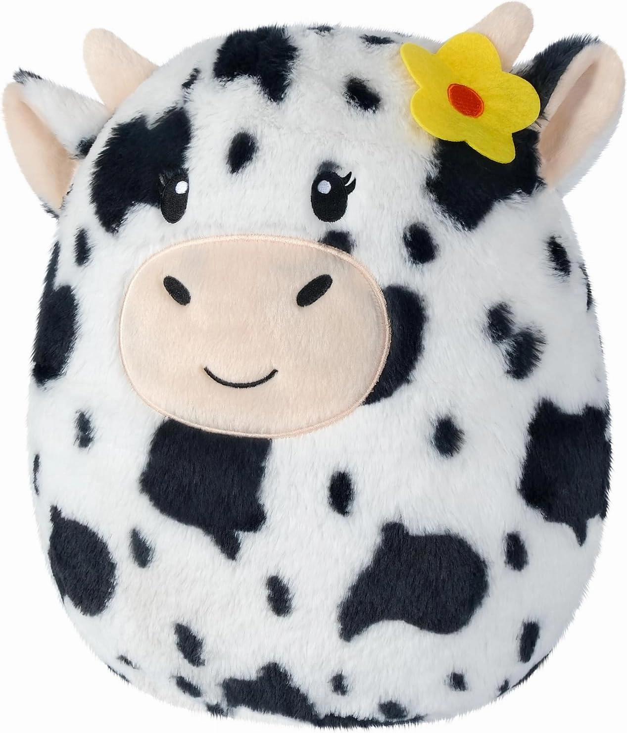13" Cow Plush Pillow, Soft Squishy Cow Stuffed Animal for Cuddling & Relaxation, Cute Plush Toy Decor, for Kids & Adults