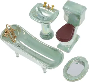 1Set Scale Dollhouse Vivid Miniature Scene Decor Present for Enhances Parent Interaction
