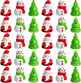 30 Pcs Christmas Pull Back Cars Toys, Mini Cars, Party Favors Gifts for Classroom Prizes, Pinata Fillers
