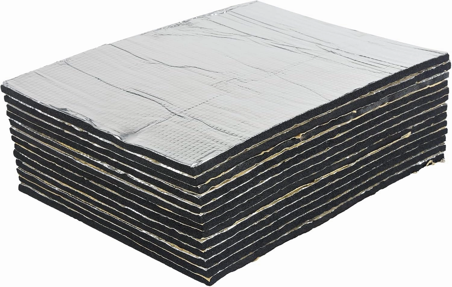 394mil 18sqft Thickened Car Sound Deadener Hood Firewall Heat Shield Insulation Pad Automotive Sound Deadening Mat Aluminum