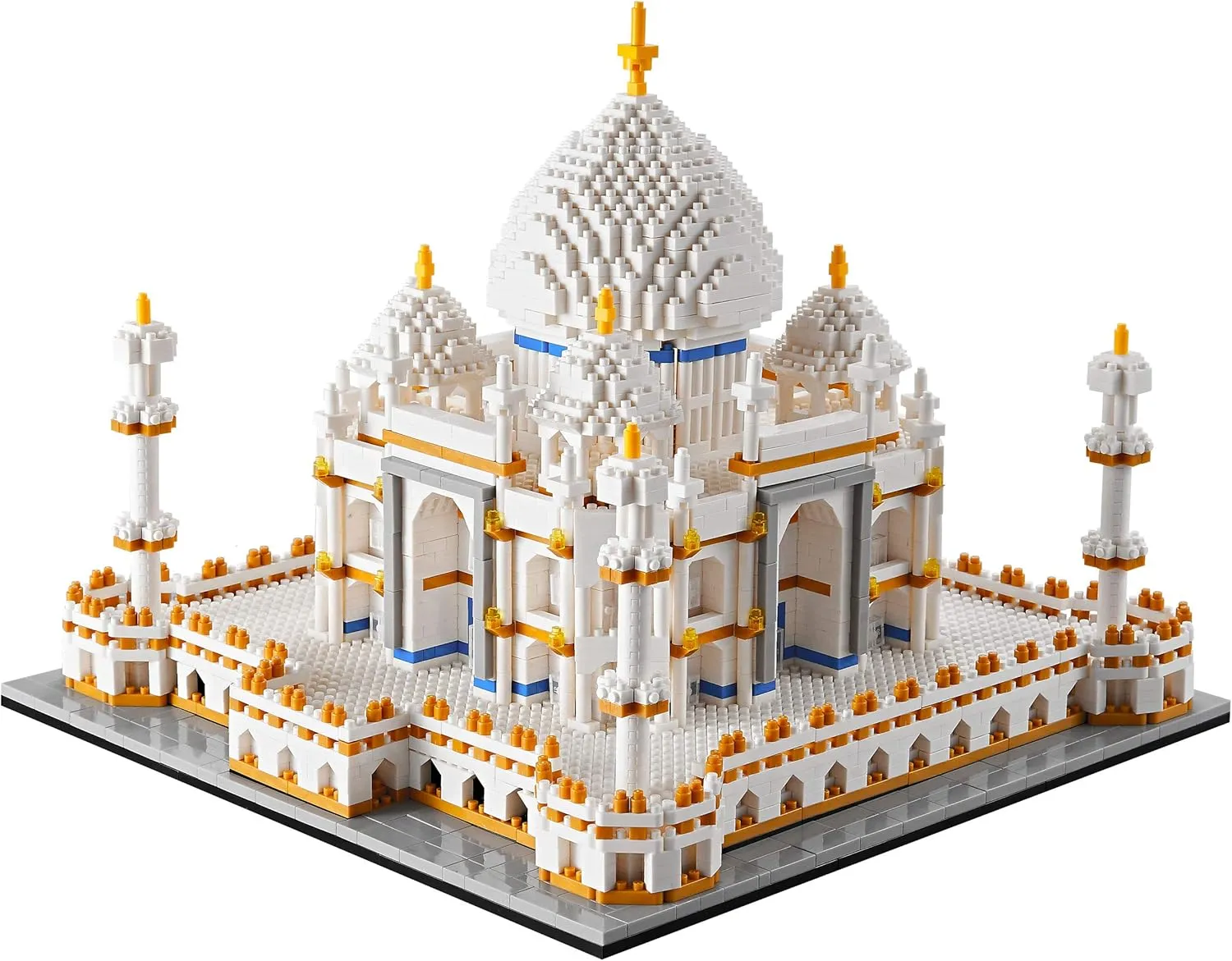 3950PCS Architecture and Collection Micro Building Blocks Set Taj Mahal Modle Kit Toy Present for Adults and Kids Ages of 14 
