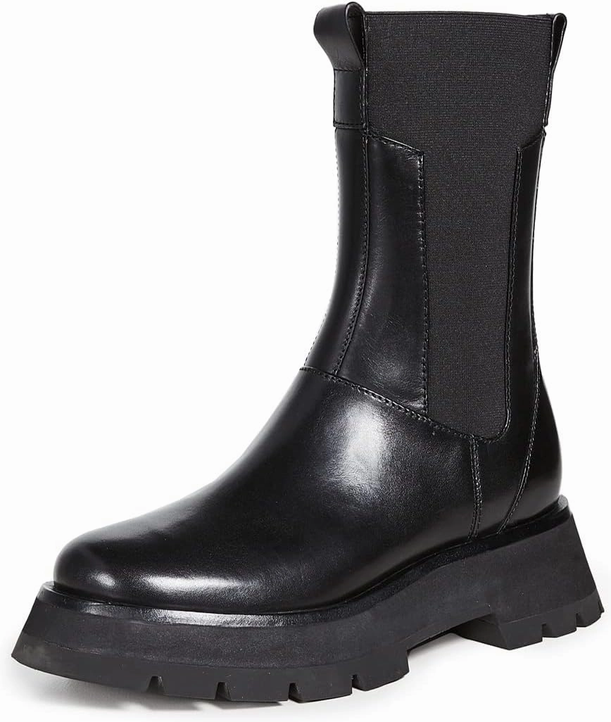 3.1 Phillip Lim Women's Kate Lug Sole Combat Boots