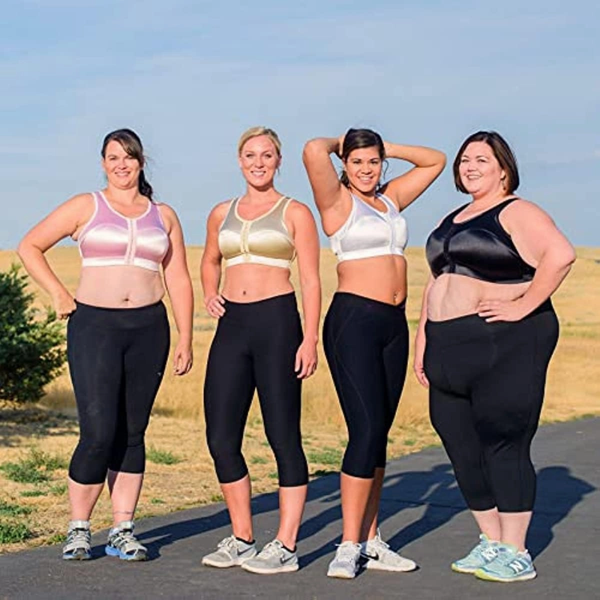 3 Pack Women's Plus Size Capri Leggings High Waist Tummy Control, Stretchy Yoga Workout Pants (XL-4X) - Spandex Elastic Fit