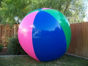 40"(3 1/3 Ft.) Tall Inflatable Large Beach Ball Party Fun, Monster Ball.