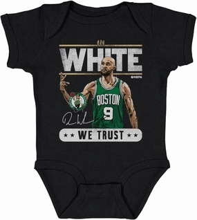 500 LEVEL Derrick White Boston Celtics One-Piece Infant Bodysuit - Derrick White Boston Celtics Trust