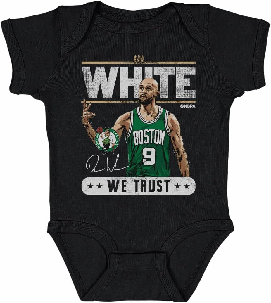 500 LEVEL Derrick White Boston Celtics One-Piece Infant Bodysuit - Derrick White Boston Celtics Trust