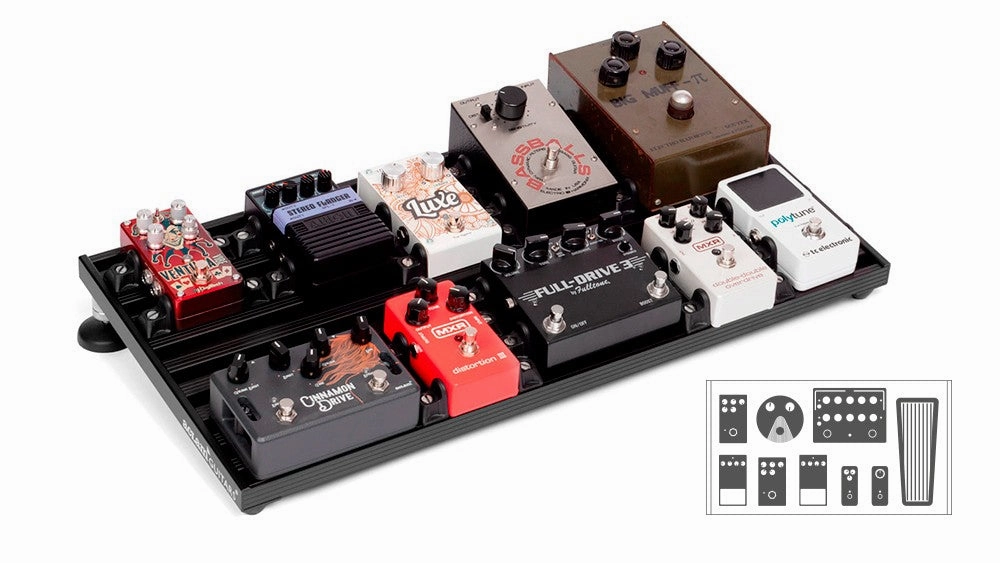 (Display model- 20% off) - Smart Track® S2 - Free Routing : velcro alterantive pedalboard