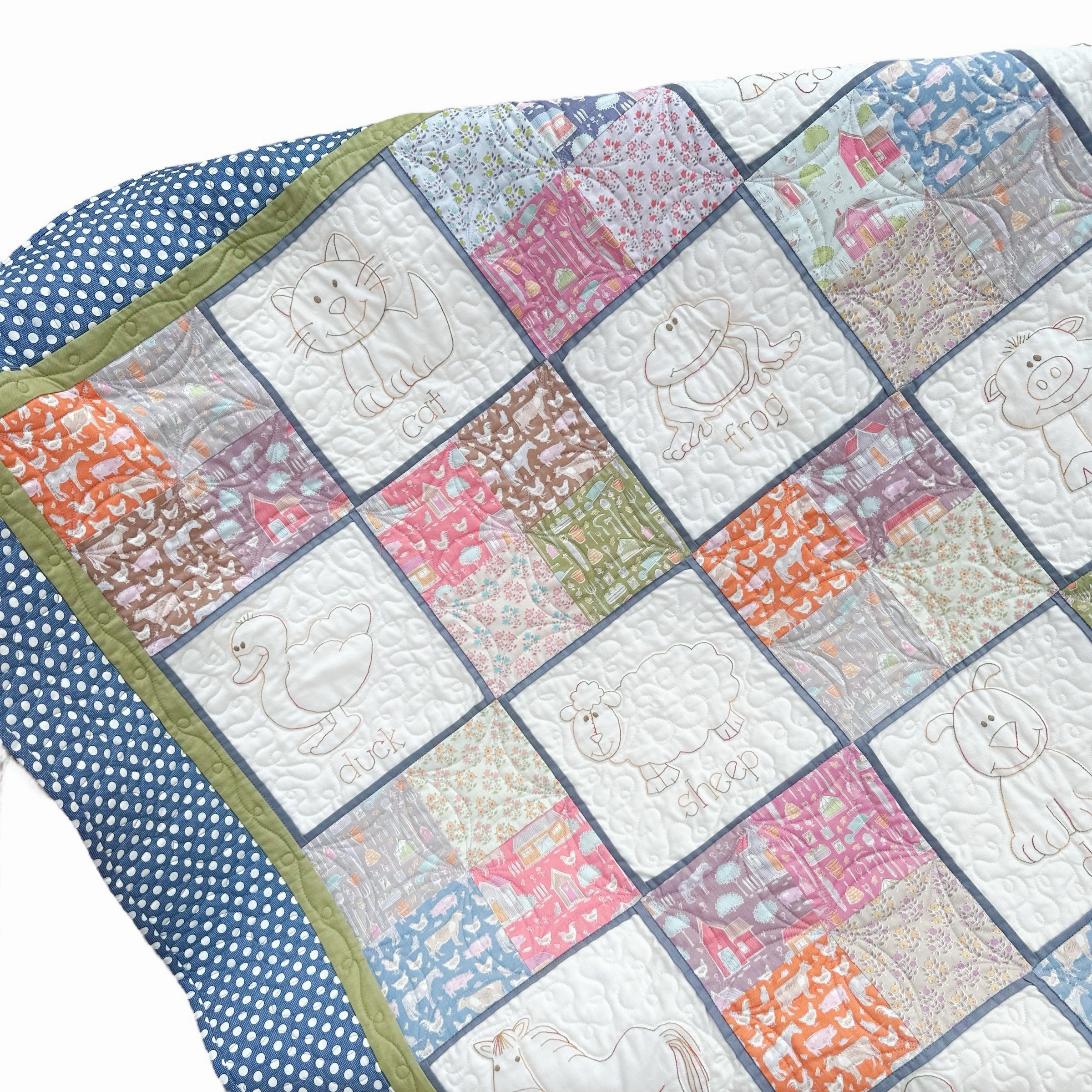 ‘Farmyard Animals’ Quilt Kit