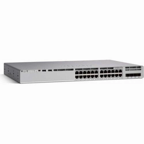 (NEW VENDOR) CISCO C9300L-24P-4X-E Catalyst 9300L 24p PoE, Network Essentials ,4x10G Uplink