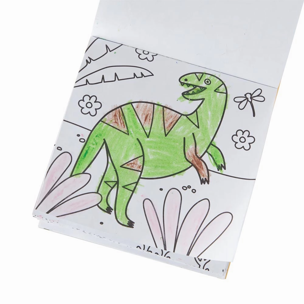 *Ooly Carry Along Colouring Book Set - Dinoland