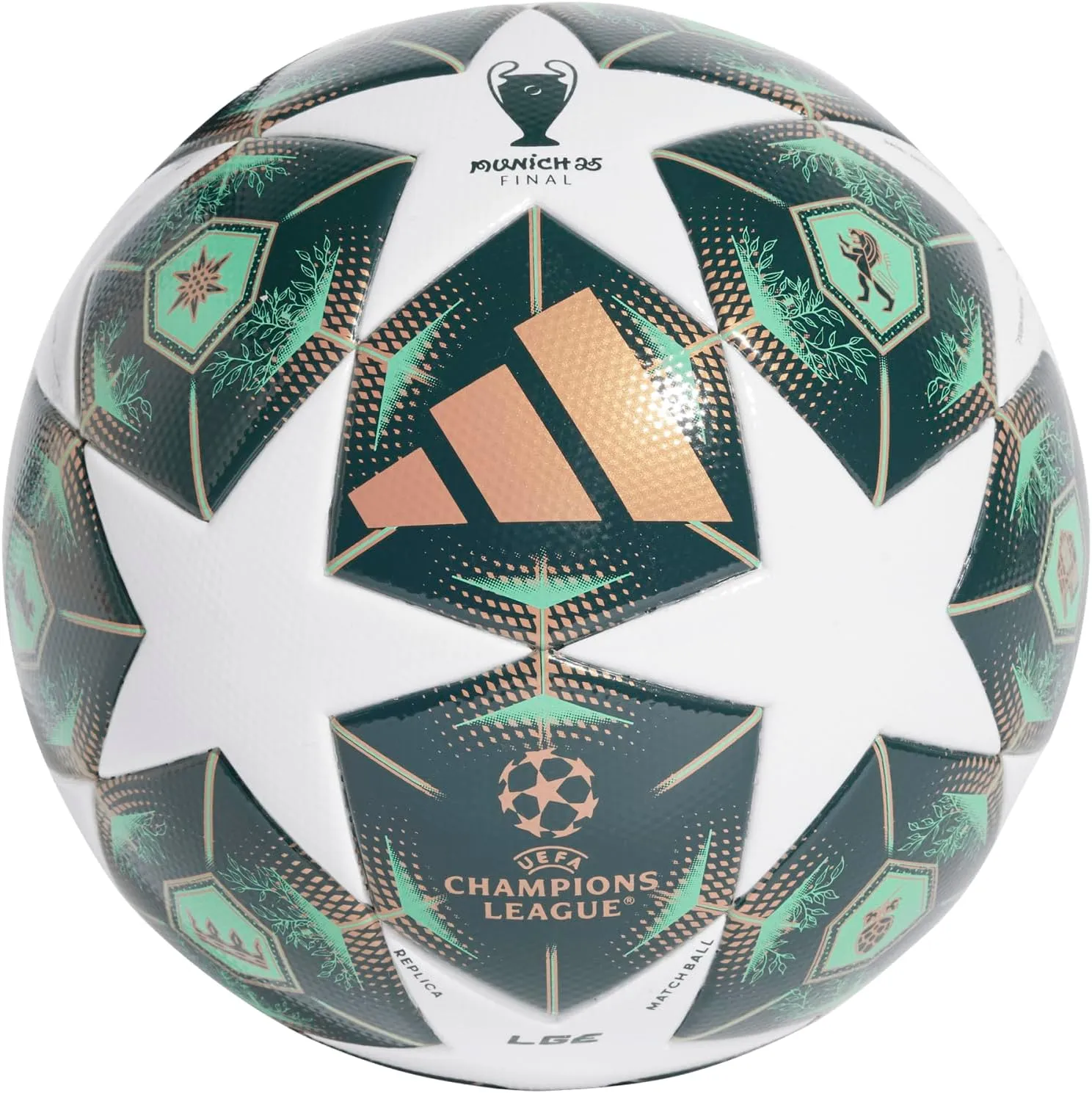adidas UCL League Ball - Seamless Surface, FIFA Approved, Professional Training and Match Ball, Sizes 4-5