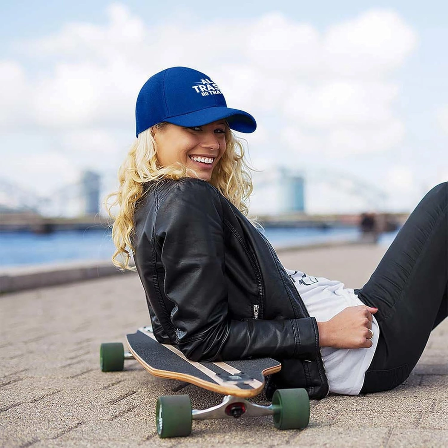 All Trash No Trailer Fashion Baseball Cap Men Women Classic Adjustable Sun Golf Dad Hat Outdoor