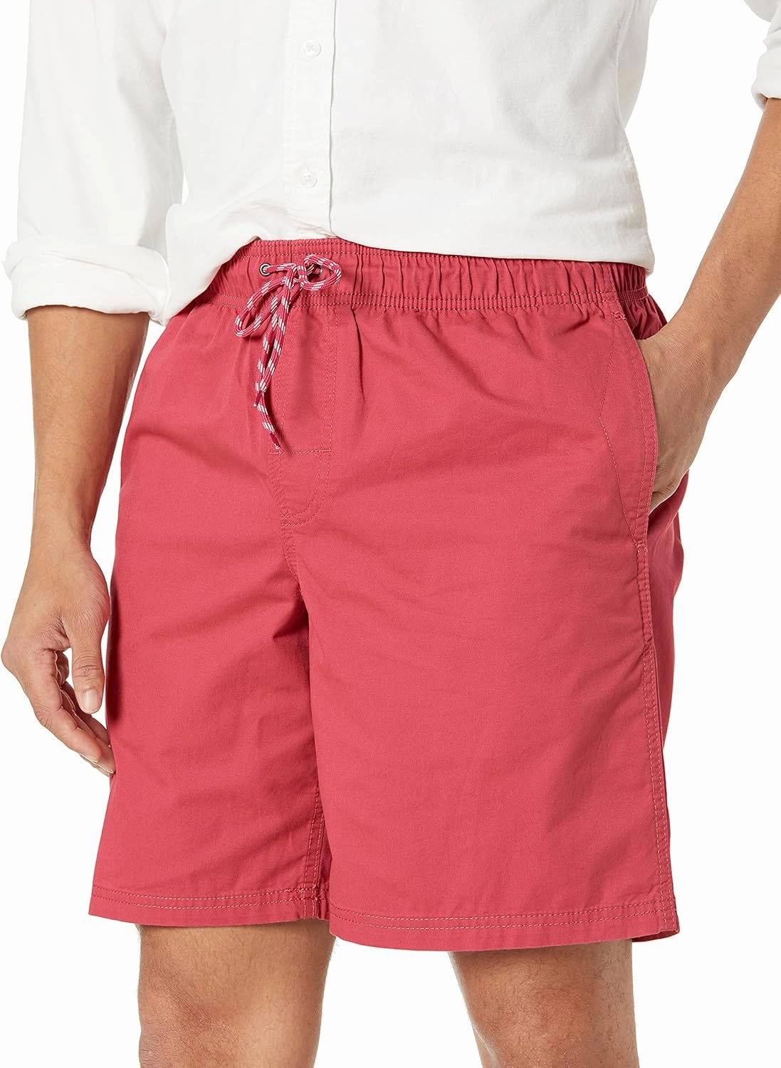 Amazon Essentials Men's 8" Inseam Relaxed-Fit Drawstring Walk Short (Available in Plus Size)