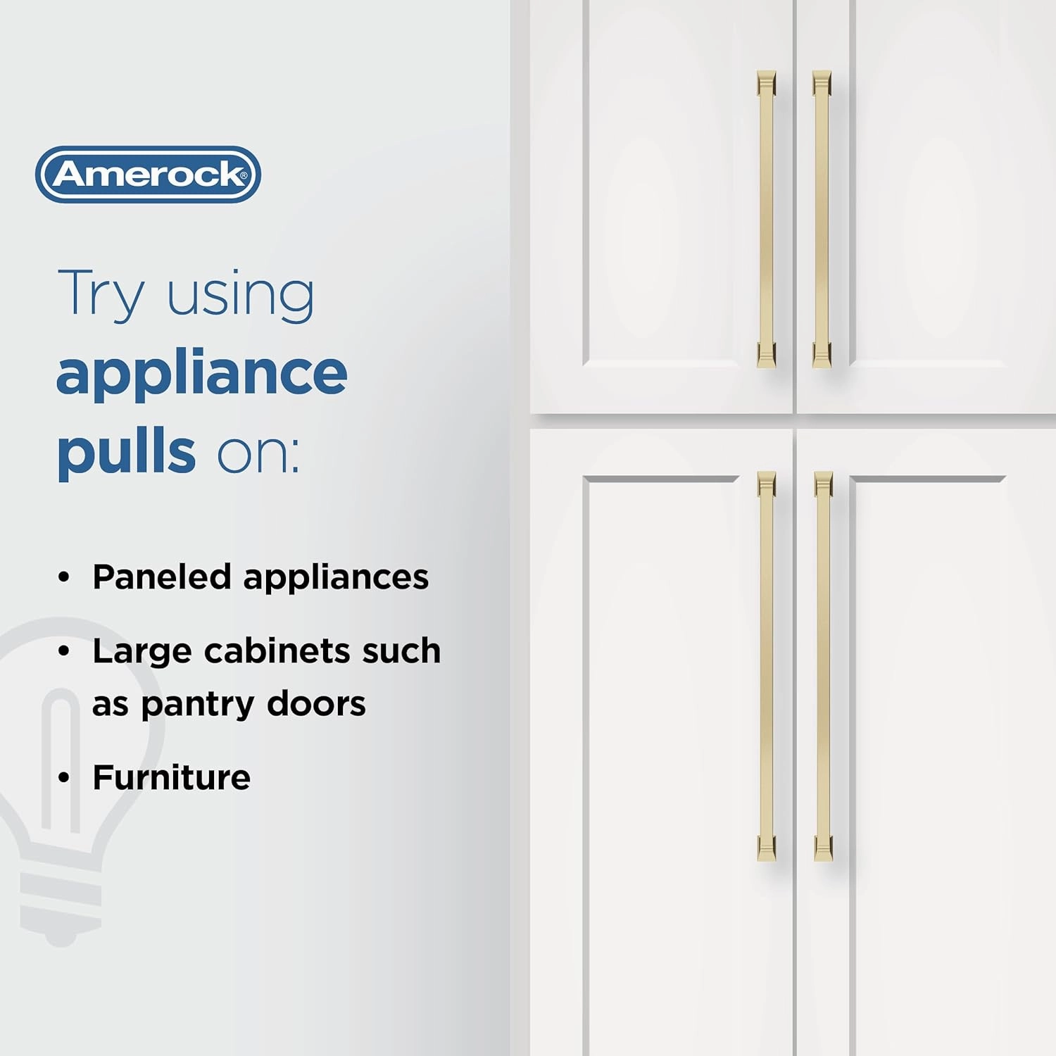 Amerock | Appliance Pull | Oil Rubbed Bronze | 18 inch (457 mm) Center to Center | Mulholland | 1 Pack | Drawer Pull | Drawer Handle | Cabinet Hardware