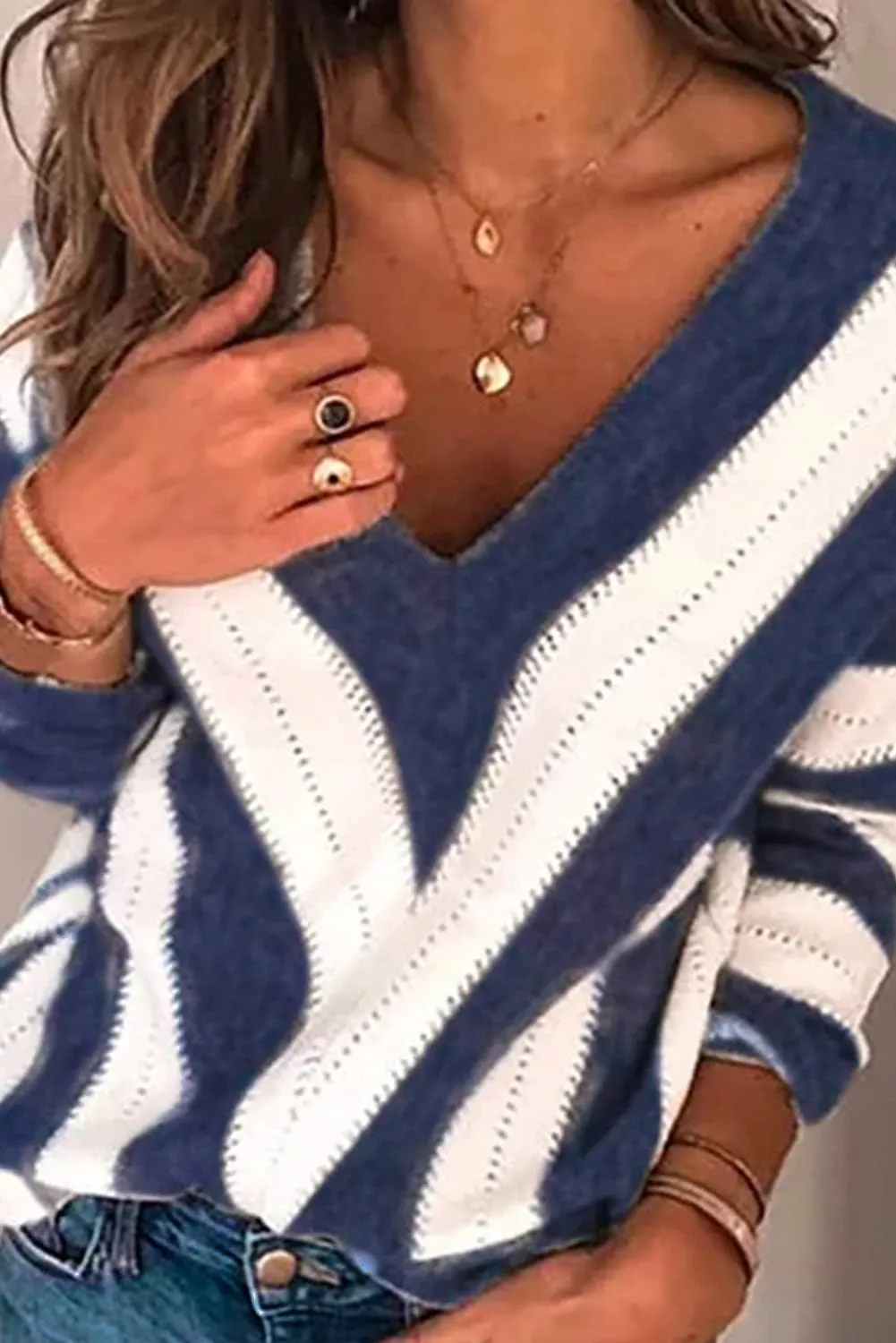 ANCAPELION Women’s Casual Sweater Pullover Winter Basic Sweatshirt Long Sleeve Cozy Knitted Jumper Tops Loose Fit