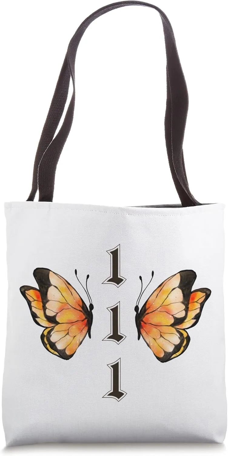 Angel Number 111 Big Things Are Coming, Intuition Angel 111 Tote Bag