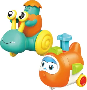 Animal Toddler Toys Cars for Boy Birthday Gifts for Infant Cars Green
