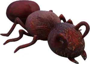 Ant Stuffed Animal Giant Ant Plush Toy Soft Ant Toys Creative Plushie Insect Kids Boys Girls Gift Home Decor 17.5''