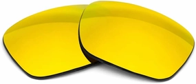 Apex Lenses Polarized Replacement Lenses for Quay Felt Cute Sunglasses (24K Gold)