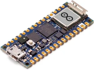 Arduino Nano RP2040 Connect [ABX00052] – Compact Dual-Core Microcontroller with Wi-Fi, Bluetooth 5.0, and 3D Acceleration for IoT & Edge Computing Applications