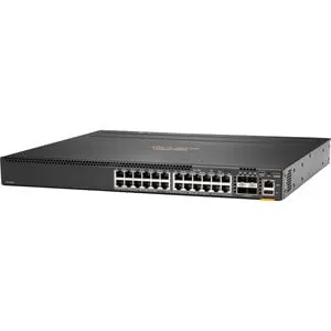Aruba 24-port 1GbE and 4-port SFP56 Switch - 24 Ports - Manageable - 3 Layer Supported - Modular - 4 SFP Slots - Twisted Pair, Optical Fiber - 1U High - Rack-mountable