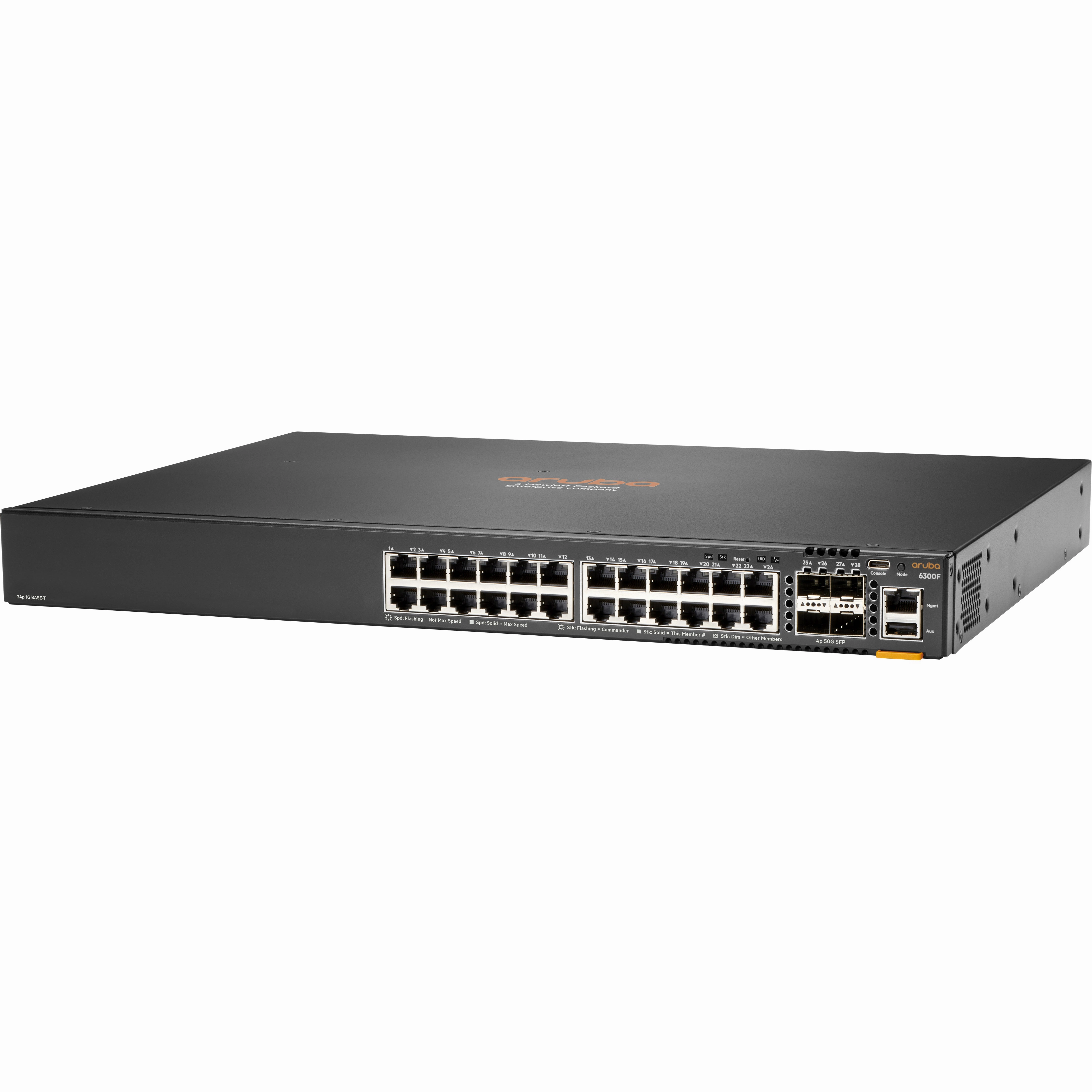 Aruba 6300F 24-port 1GbE and 4-port SFP56 Switch (JL668A)