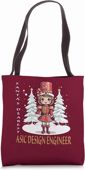 ASIC Design Engineer Christmas Classic Female Nutcracker Tote Bag