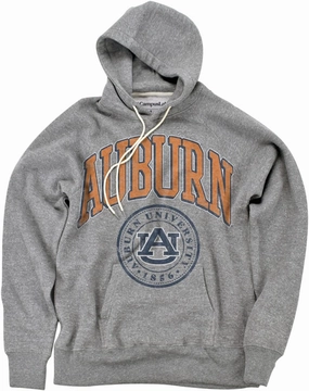 Auburn University Classic Seal Unisex Adult Slim Fit Pull-Over Heather Hoodie