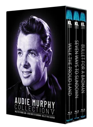 Audie Murphy Collection V Walk the Proud Land / Seven Ways from Sundown / Bullet for a Badman