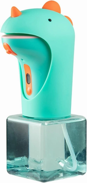 Automatic Soap Dispenser for Kids,IPX6 Waterproof Cute Dinosaur Foam Smart Hand Foaming Touchless Soap Dispenser for Bathroom Countertop, 8.7oz/250ML