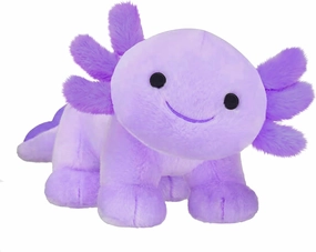Axolotl Plush, Soft Cute Axolotl Stuffed Animal Plushies, Kawaii Plushies Dolls for Kids, Gift for Girls Boys (Purple)