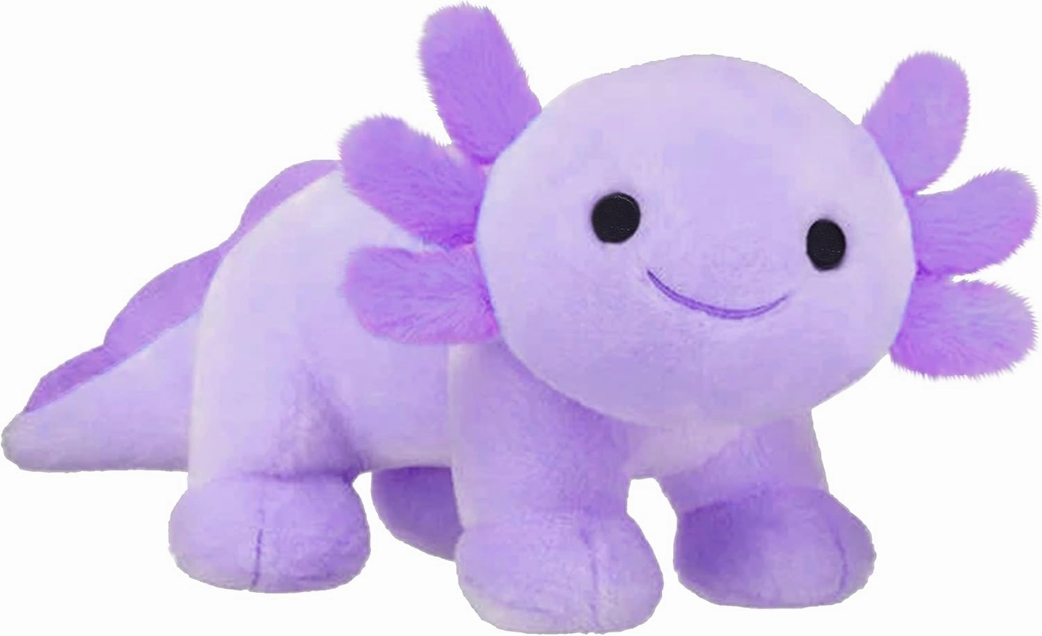 Axolotl Plush, Soft Cute Axolotl Stuffed Animal Plushies, Kawaii Plushies Dolls for Kids, Gift for Girls Boys (Purple)