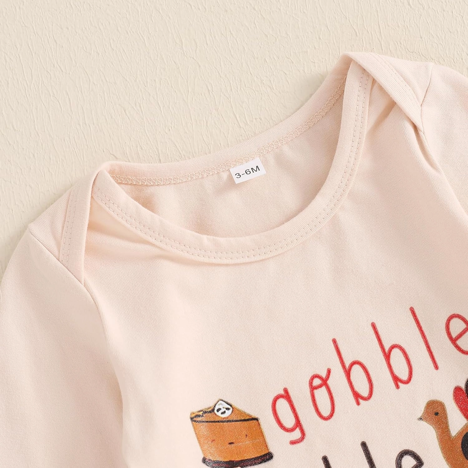 Baby Boy Girl My 1st Thanksgiving Outfit 0-3 6 12 18 Months Long Sleeve Romper Turkey Pants Hat Set Infant Clothes