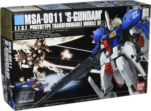 Bandai Hobby #23 MSA-0011 S-Gundam Bandai HGUC Action Figure