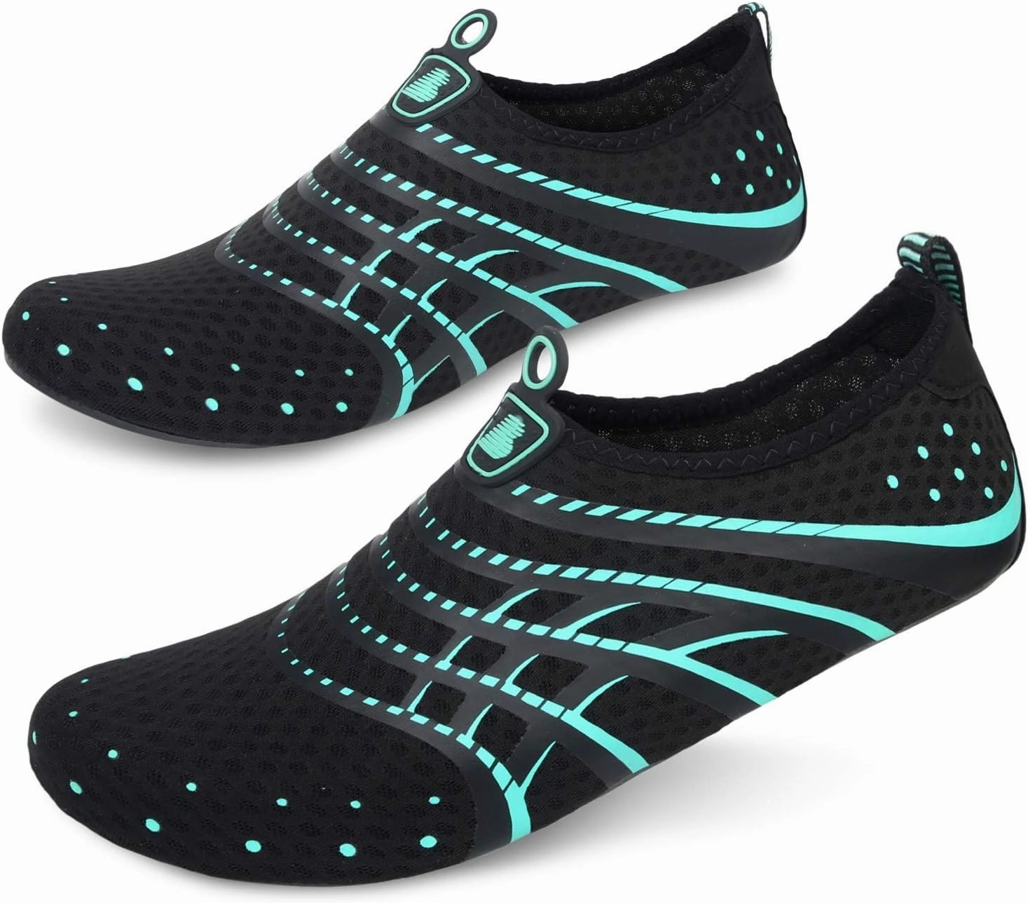 BARERUN Barefoot Water Shoes for Women Men Quick-Dry Aqua Socks for Swim Beach Pool Surf Yoga Boat Travel Non Slip Indoor Outdoor Walking Shoes