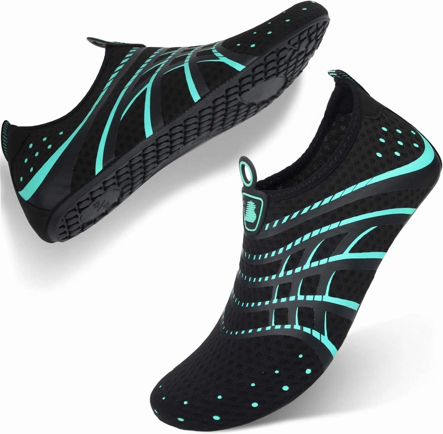 BARERUN Barefoot Water Shoes for Women Men Quick-Dry Aqua Socks for Swim Beach Pool Surf Yoga Boat Travel Non Slip Indoor Outdoor Walking Shoes