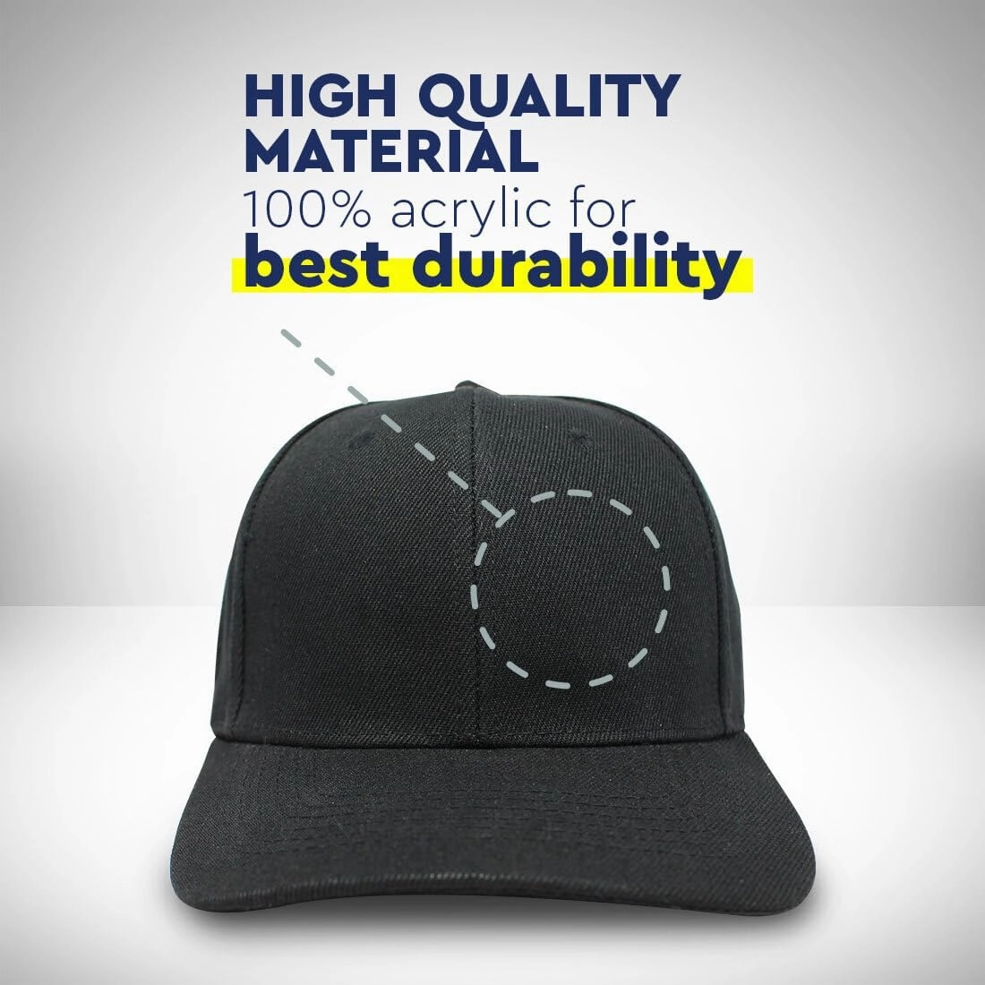Baseball Caps for Men & Women Embroidered Deck Hand Anchor Boat Gold Embroidery Ladies & Men Baseball Hats
