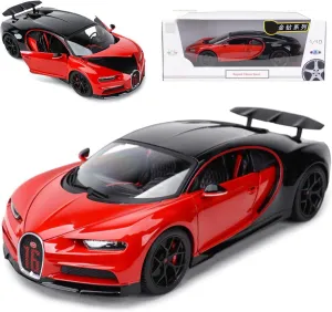 Bburag 1/18 Sport Alloy Racing Car for Bugatti Chiron Die Casting Classic Car Model Collection Gift