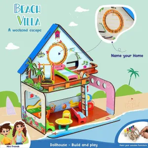 Beachvilla The Weekend Escape All Side Play Doll House