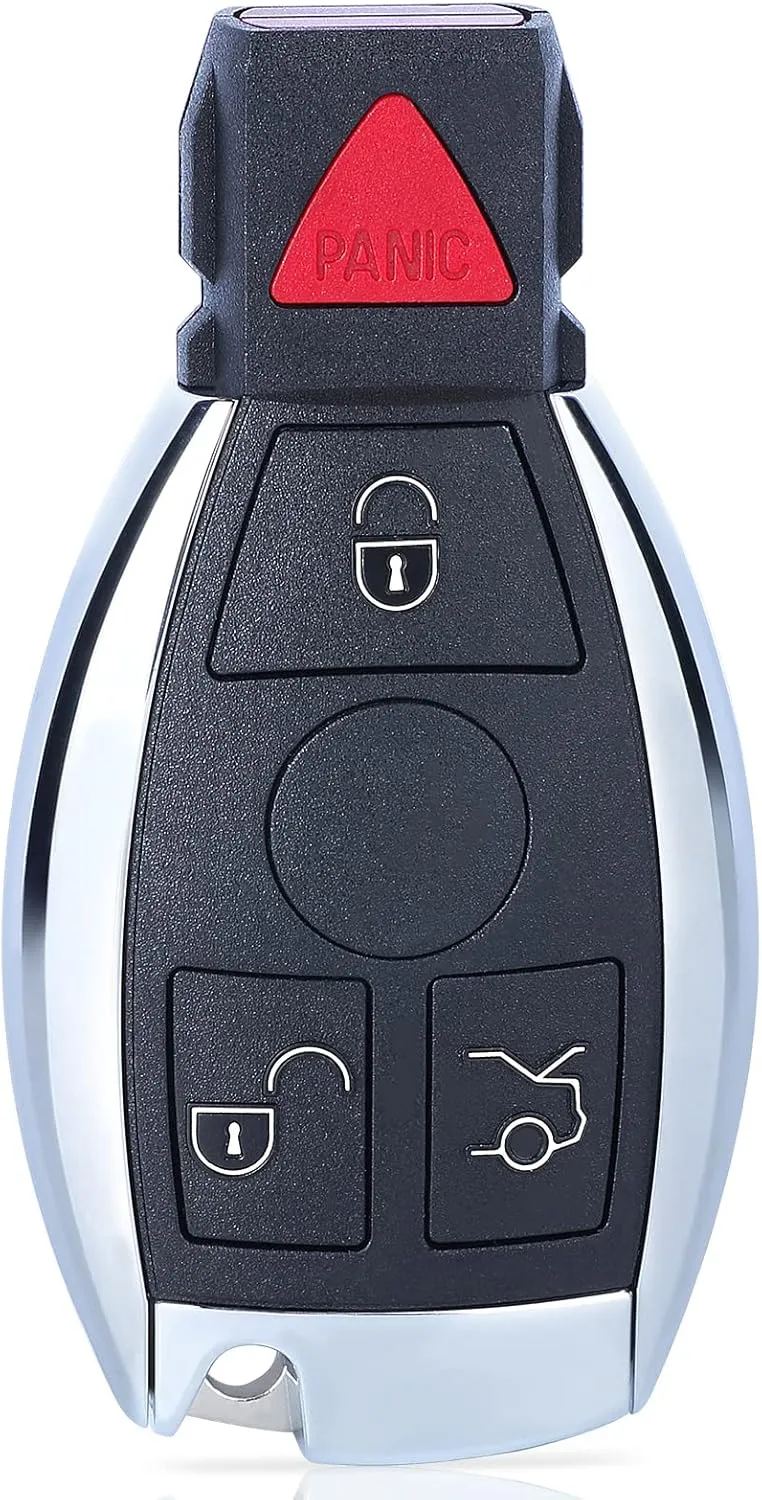 Beefunny 315MHz Smart 3 1 4 Button Replacement Remote Key Fob for Mercedes-Benz Support NEC & BGA 2000-2014 Year, 705 Moto