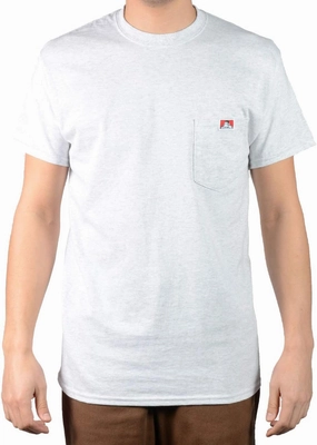 Ben Davis Men's Short Sleeve Heavyweight Pocket T-Shirt