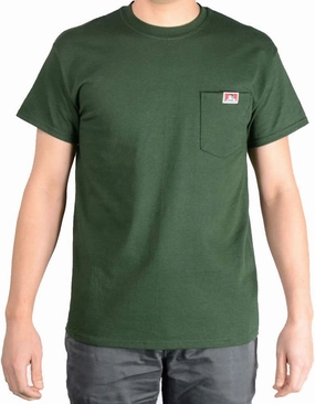 Ben Davis Men's Short Sleeve Heavyweight Pocket T-Shirt