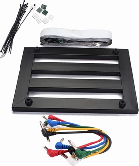 BESPORTBLE Small Guitar Effect Bracket Pasting Board Set Compact Durable Effector Mounting for Classic Moskyc Pedaltrain