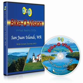 Bike-O-Vision Cycling Video- San Juan Islands, WA (BR #43) [Blu-ray]