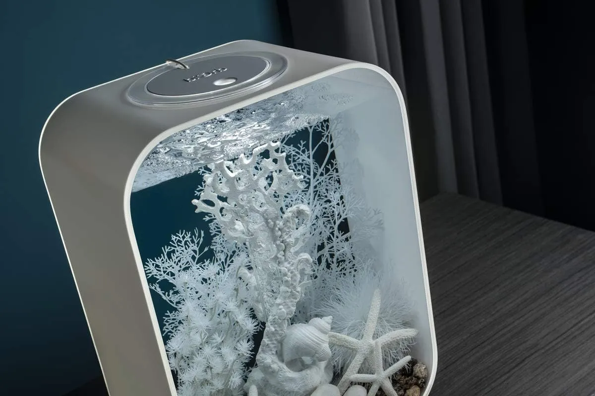 biOrb Winter Dream Décor Set, White Snow Themed Collection of Fish Friendly Aquarium Decorations