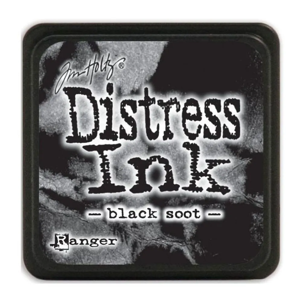 Black Soot - Mini Distress ink pad