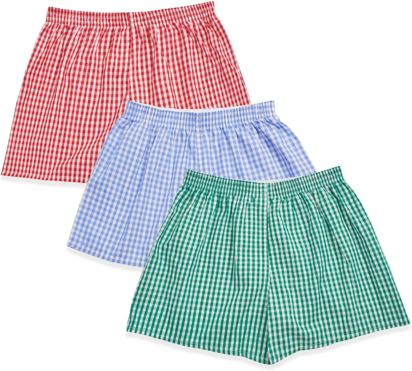Boxer Shorts for Women Gingham Sleep Y2k Printed Boxers Pj Boxer Short Trendy Checkered Baggy Pj Boxers
