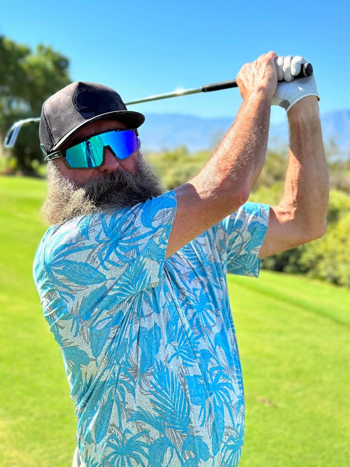 BRIMZ Golf Performance Hat - Tee Holder & Magnetic Ball Marker - Breathable, Sweat & Water Resistant Golfing Snapback Hat