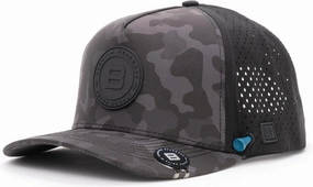BRIMZ Golf Performance Hat - Tee Holder & Magnetic Ball Marker - Breathable, Sweat & Water Resistant Golfing Snapback Hat